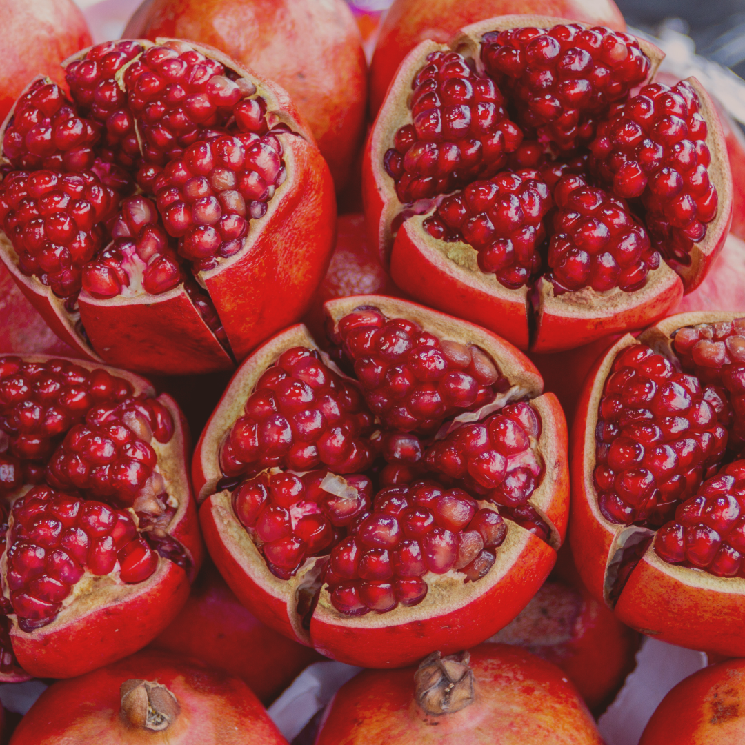 Plant-based skincare featuring pomegranate sterols to support barrier function and improve skin hydration