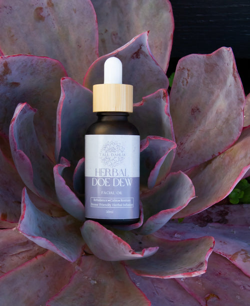 Herbal Doe Dew Facial Oil.