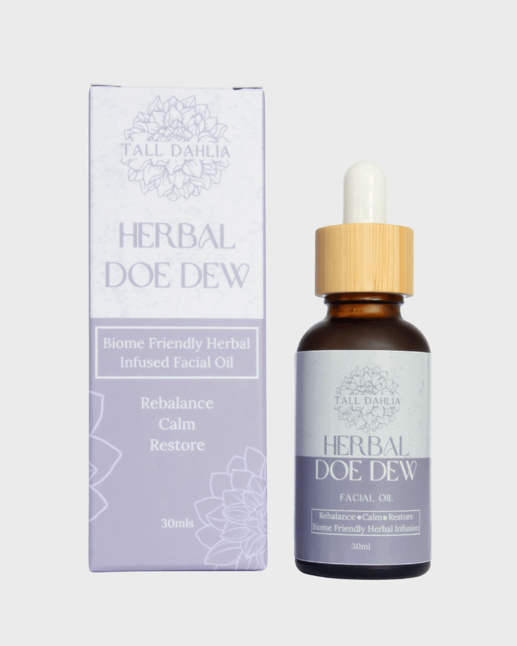 Herbal Doe Dew Facial Oil.