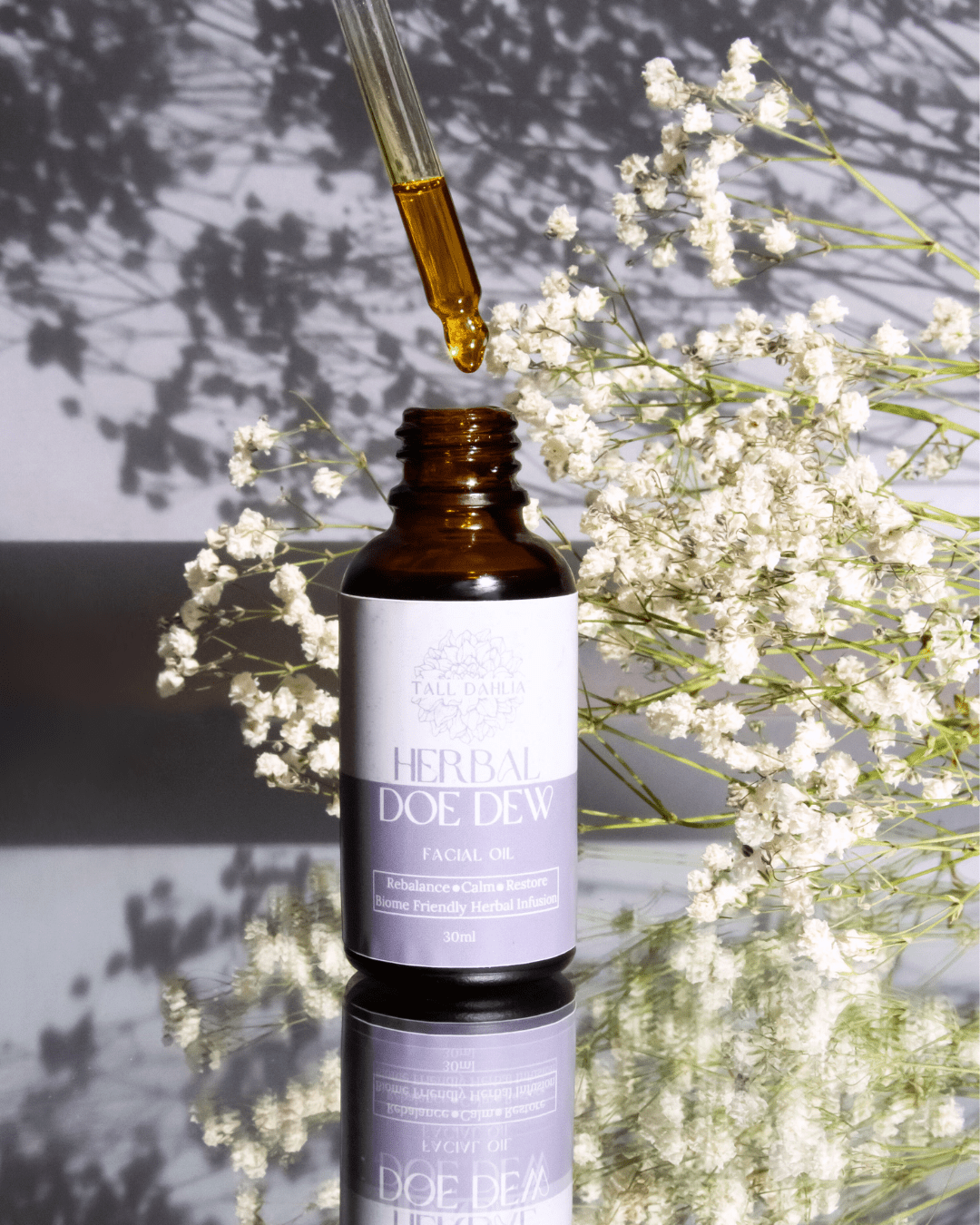 Herbal Doe Dew Facial Oil.