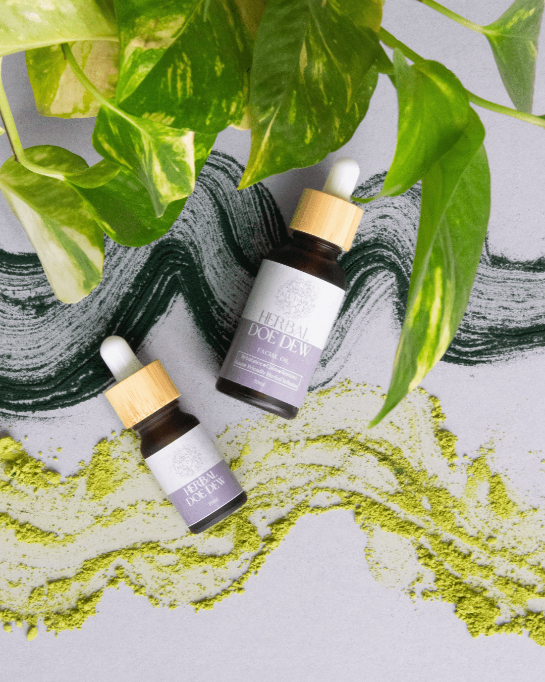 Herbal Doe Dew Facial Oil.